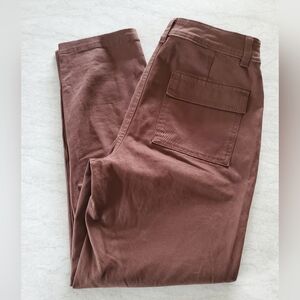 A New Day Brown Utility Pants Size 6